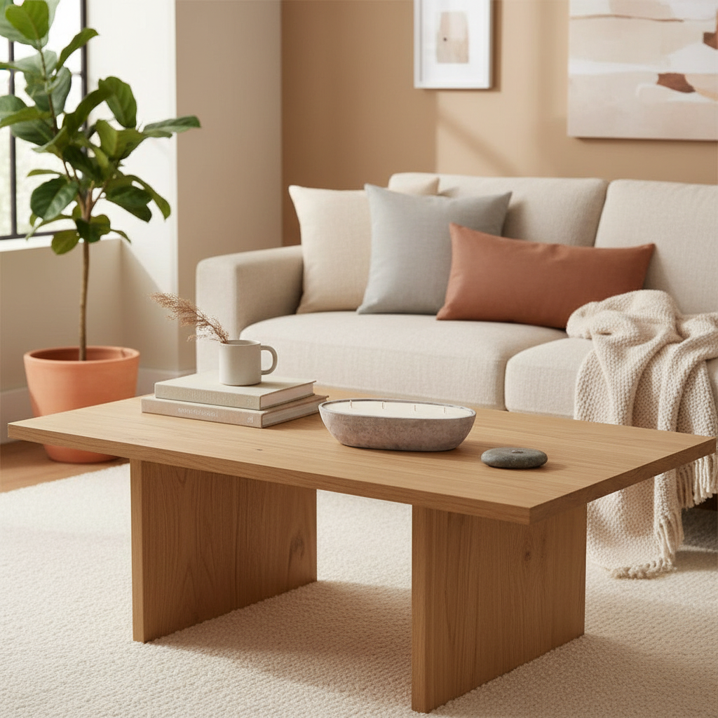 Multi Wick Concrete Oval Loaf Bowl Candle