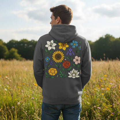 Softstyle fleece hoodie - grey color variant