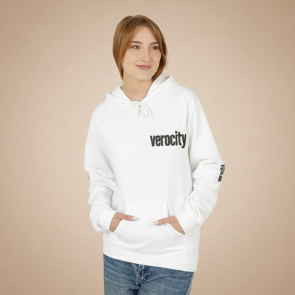  "Positive Flower Collection hoodie - front view"