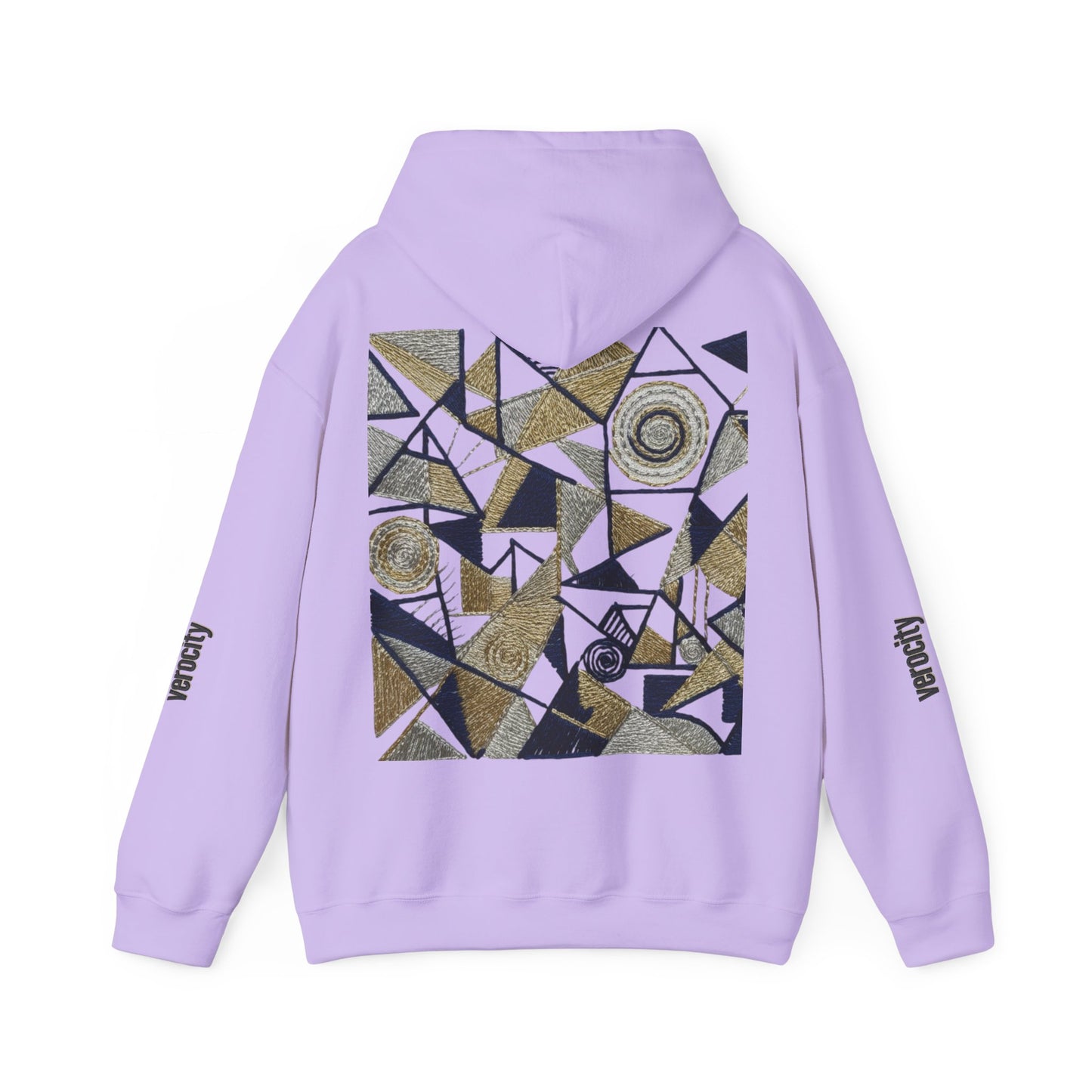 Hooded Sweatshirt - Symmetric World Design with Hidden Message