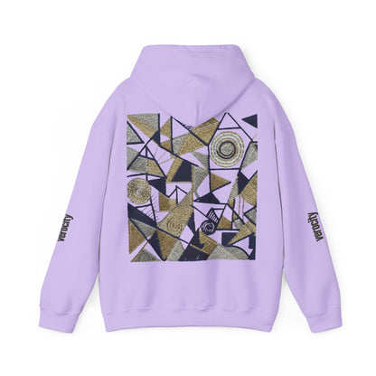 Hooded Sweatshirt - Symmetric World Design with Hidden Message