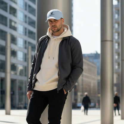 Classic knit winter hat with VC logo"