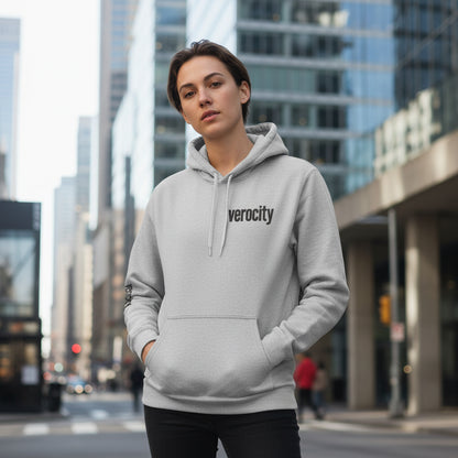 "Midweight hoodie - back view"