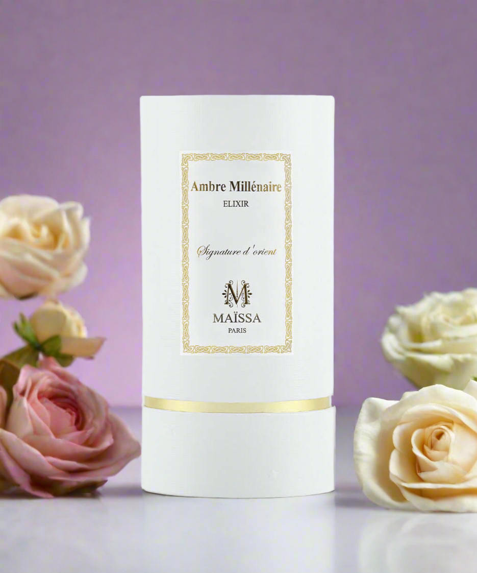  "Oriental amber fragrance by Maissa - product shot"
