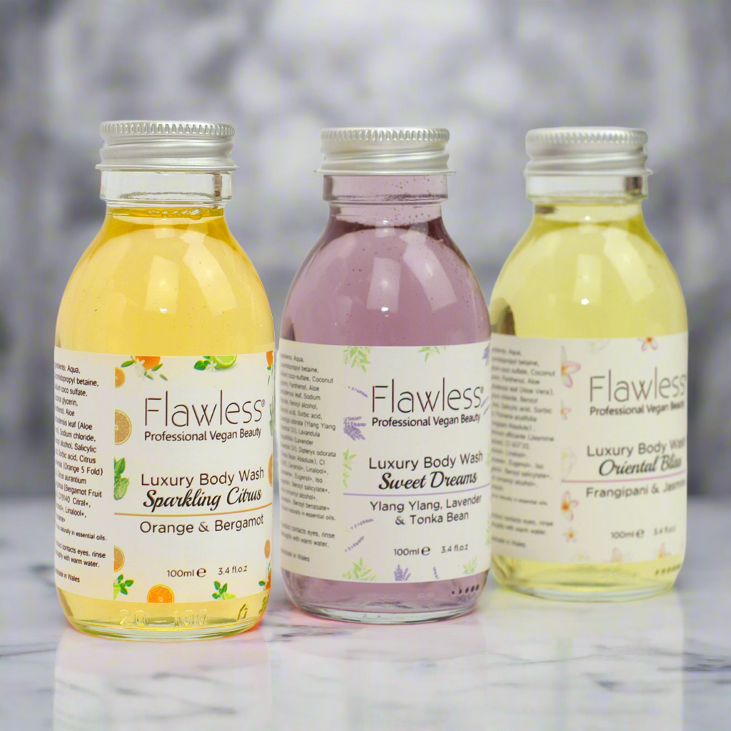 Vegan body wash trio gift set - Sweet Dreams, Oriental Bliss, Sparkling Citrus"