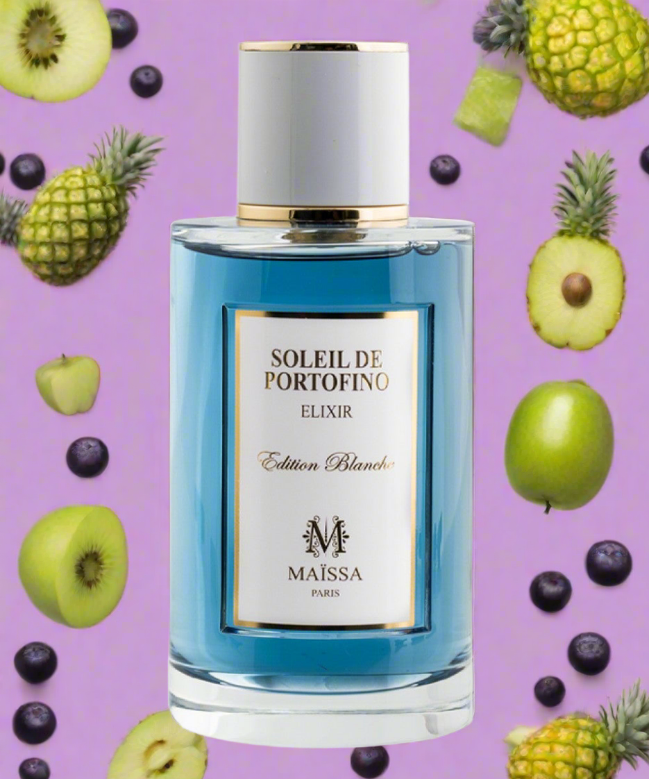 Soleil de Portofino perfume - bottle detail
