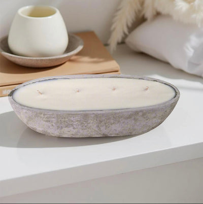 Tray candle , calm and peaceful 