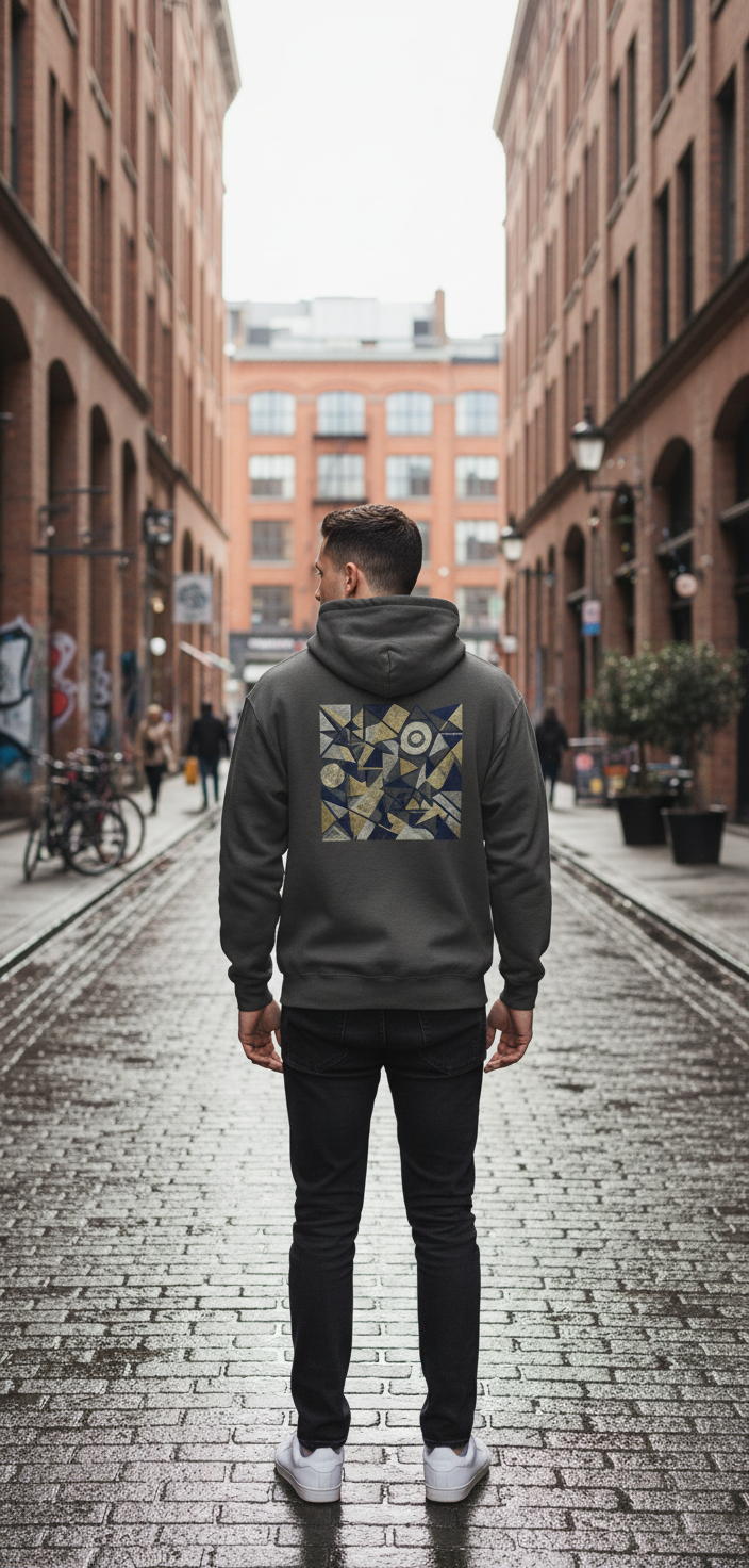 Verocity Logo Hoodie — Bold Retro Text Champion Hoodie