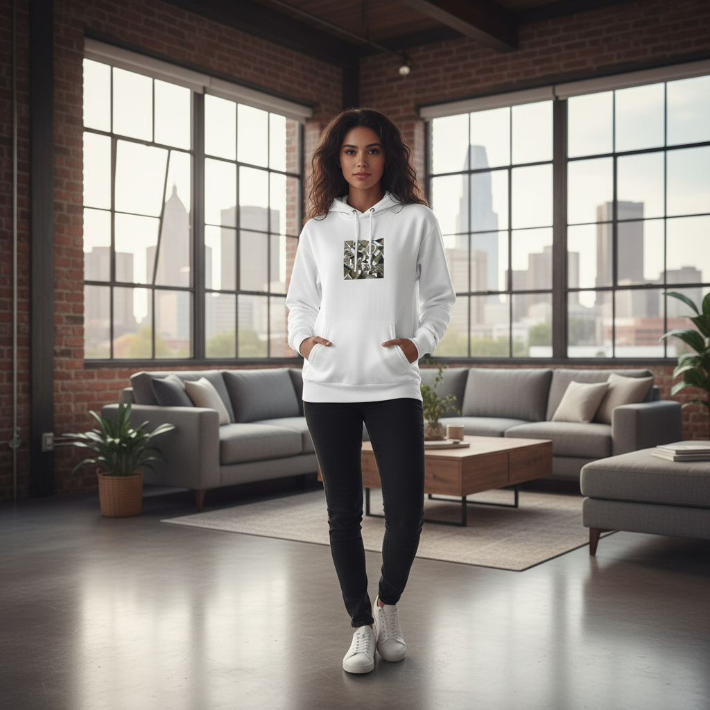 Verocity Logo Hoodie - Female Model Loft